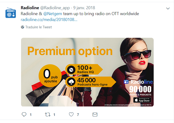Radioline promo image for premium offer